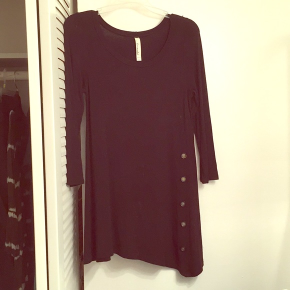 Emerald Fashion Tops - 3 for $15 - Black Tunic